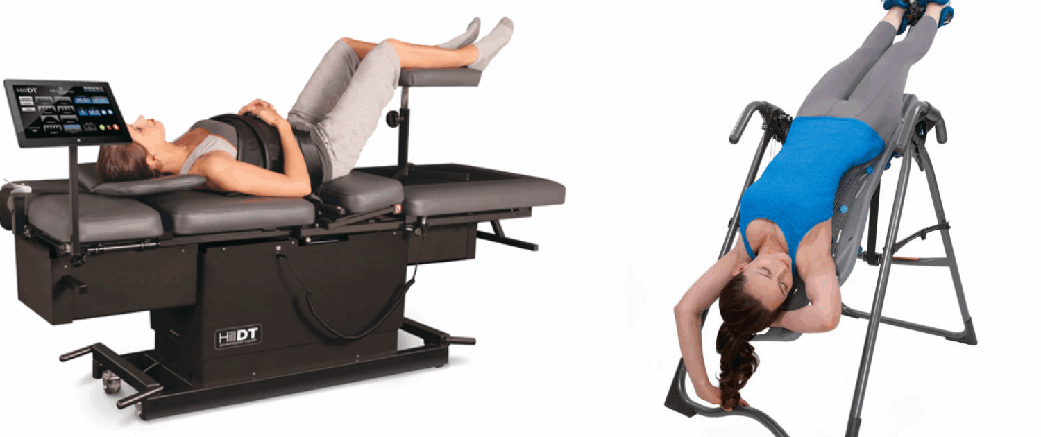 spinal decomporession vs inversion table in naperville spinal decompression vs inversion table in naperville - find out which is better